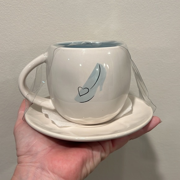 Rae Dunn Disney Cinderella  Mug and Saucer Set - Picture 2 of 2